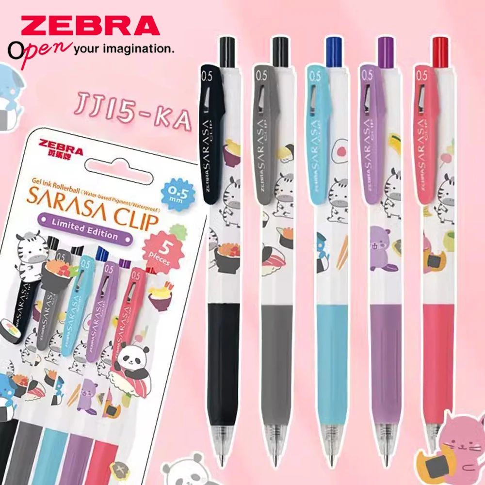 Zebra Pen Mildliner - 5 adet Japonya ZEBRA Renkli Jel