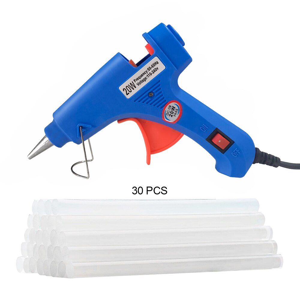 Heat Gun Small - 20W sıcak tutkal tabancası ev endüstriyel