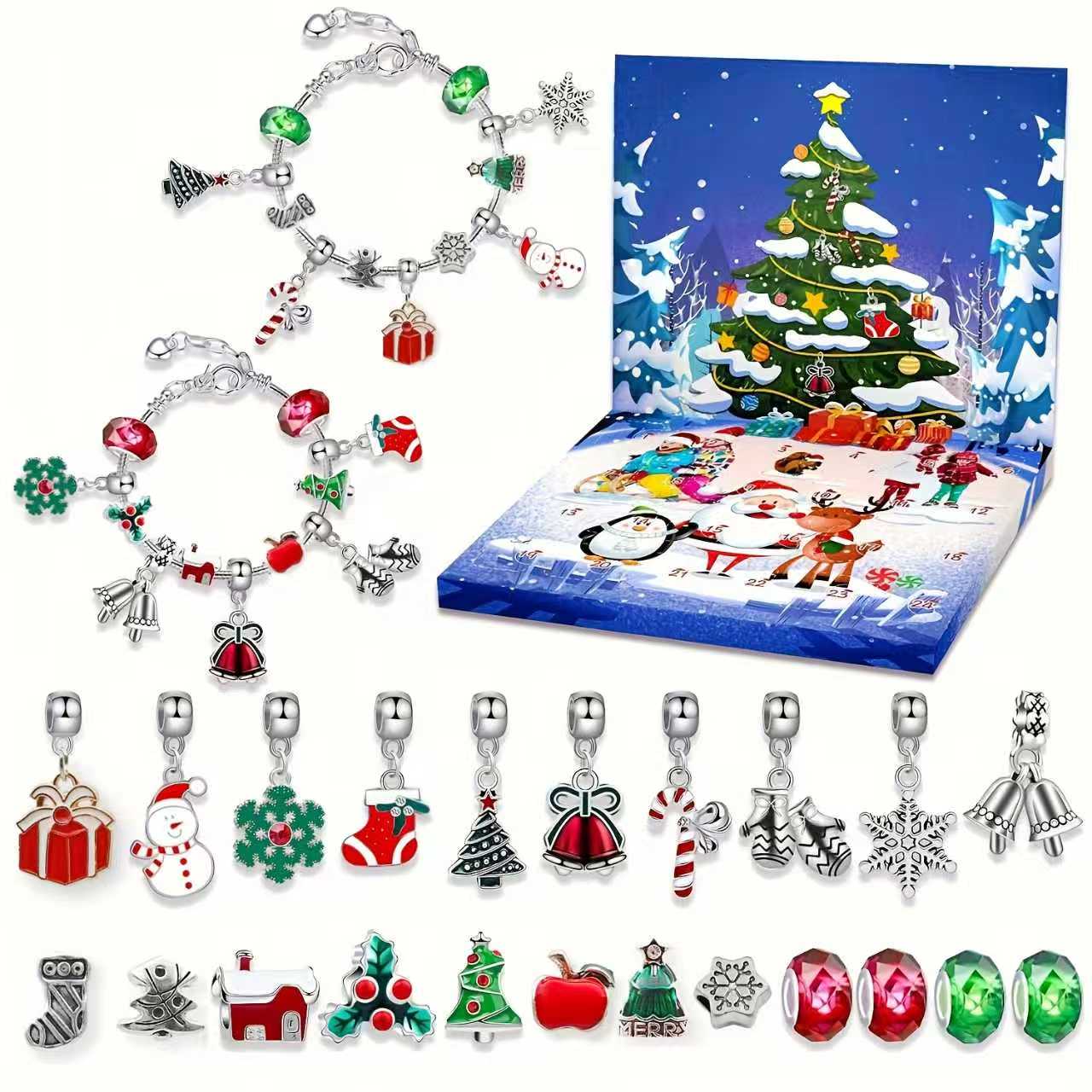 Resin Crafts Diy - Yaratıcı Noel Temalı 24 Günlük Geri