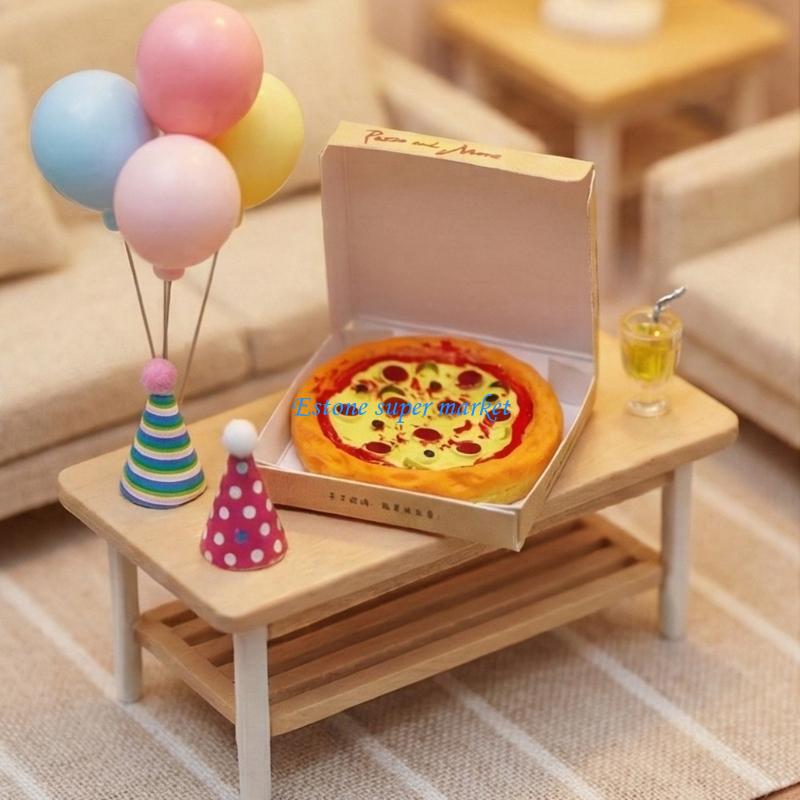 090B Minyatür Pizza Gıda Oyun  - Crafting Resin incelemesi ve fiyatı
