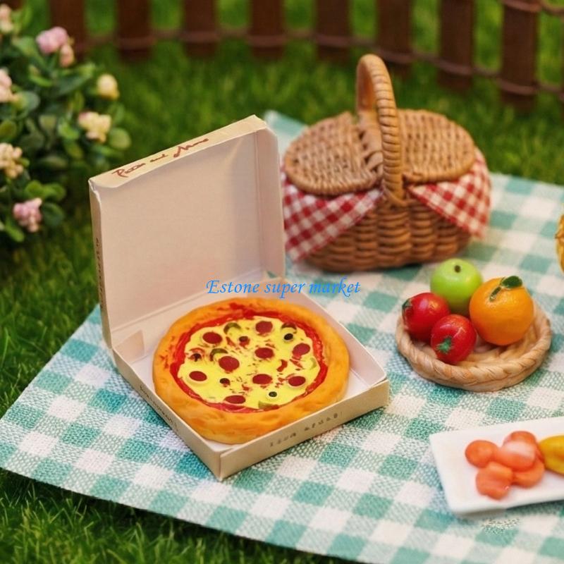 090B Minyatür Pizza Gıda Oyun  - Crafting Resin incelemesi ve fiyatı