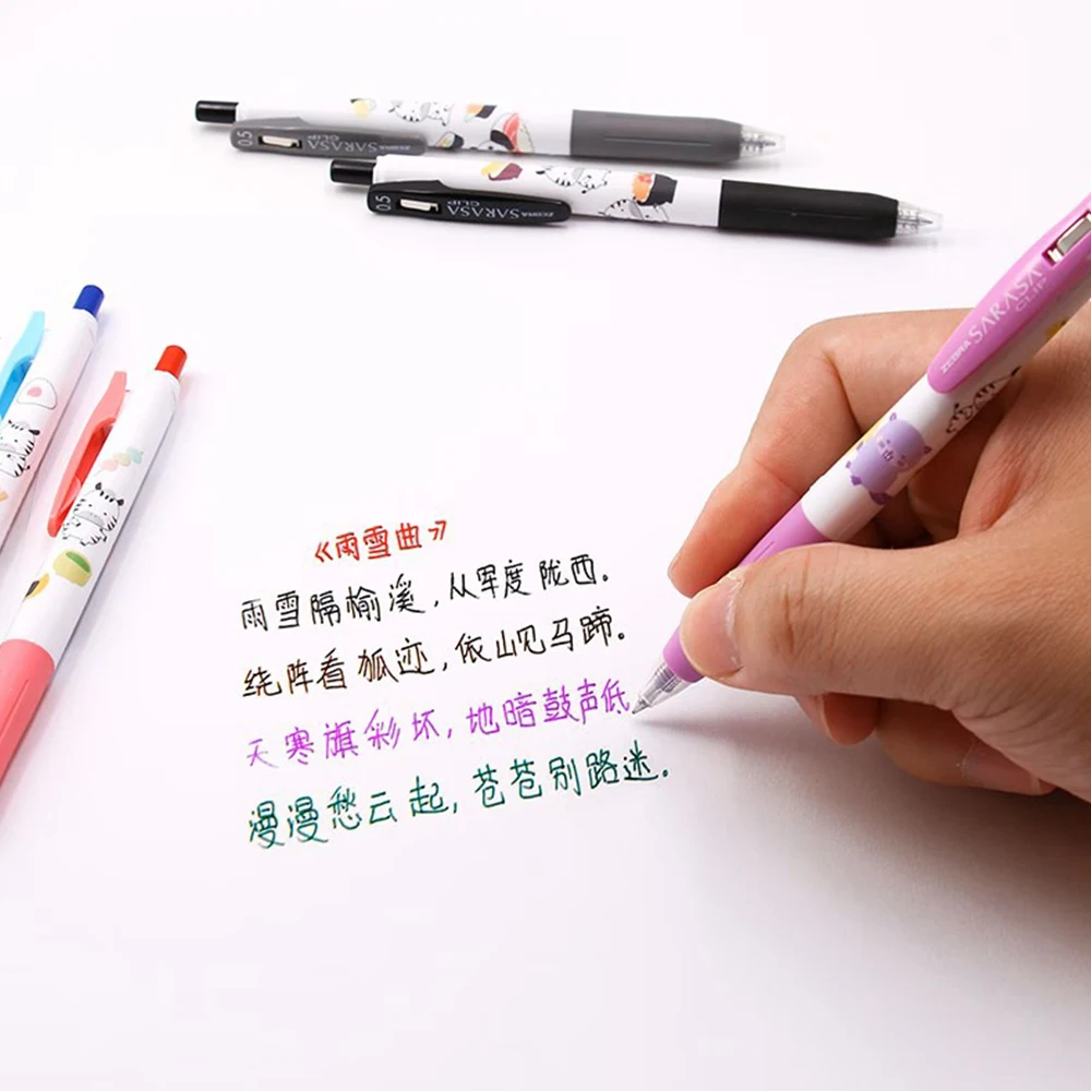 5 adet Japonya ZEBRA Renkli Je - Zebra Pen Mildliner incelemesi ve fiyatı