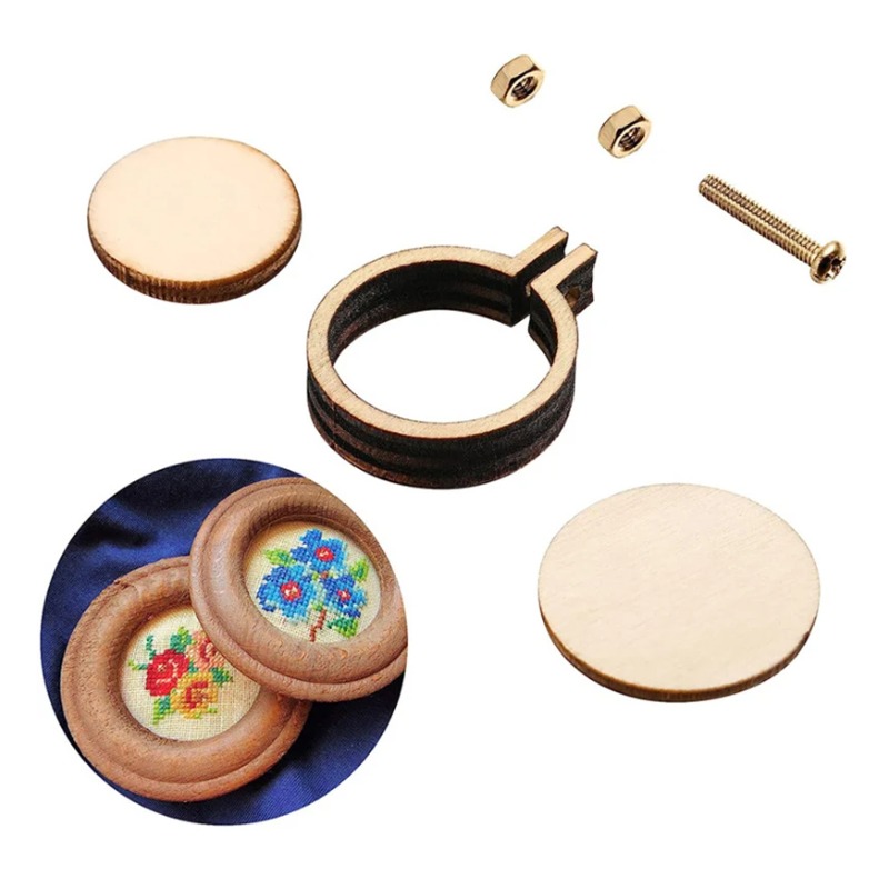 1/3/5 adet ahşap nakış kasnağı - Wood Ring Blank incelemesi ve fiyatı
