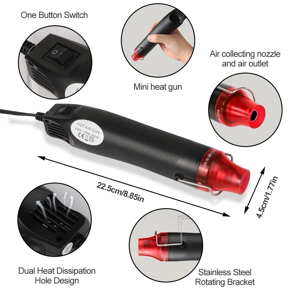 220V/110V Mini Sıcak Hava Taba - Heat Gun Small incelemesi ve fiyatı