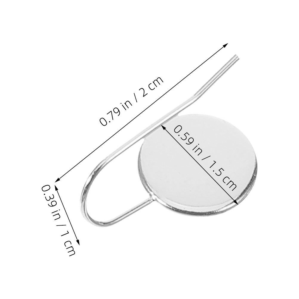 20 Adet Parlatılmış Paslanmaz  - Bezels Set Pendant incelemesi ve fiyatı